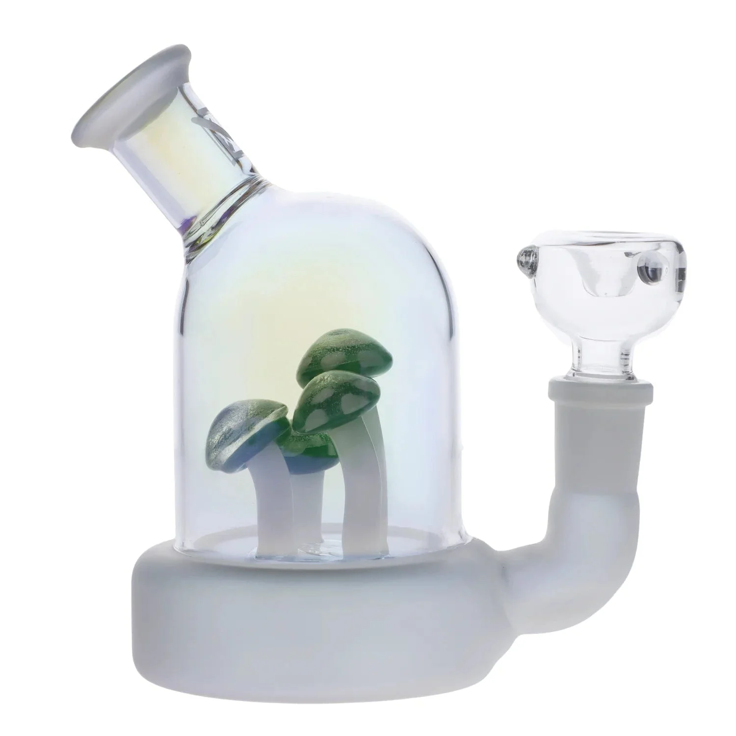DHC Originals Mushroom Terrarium Dual-Use Water Pipe - 5in. - Image 4