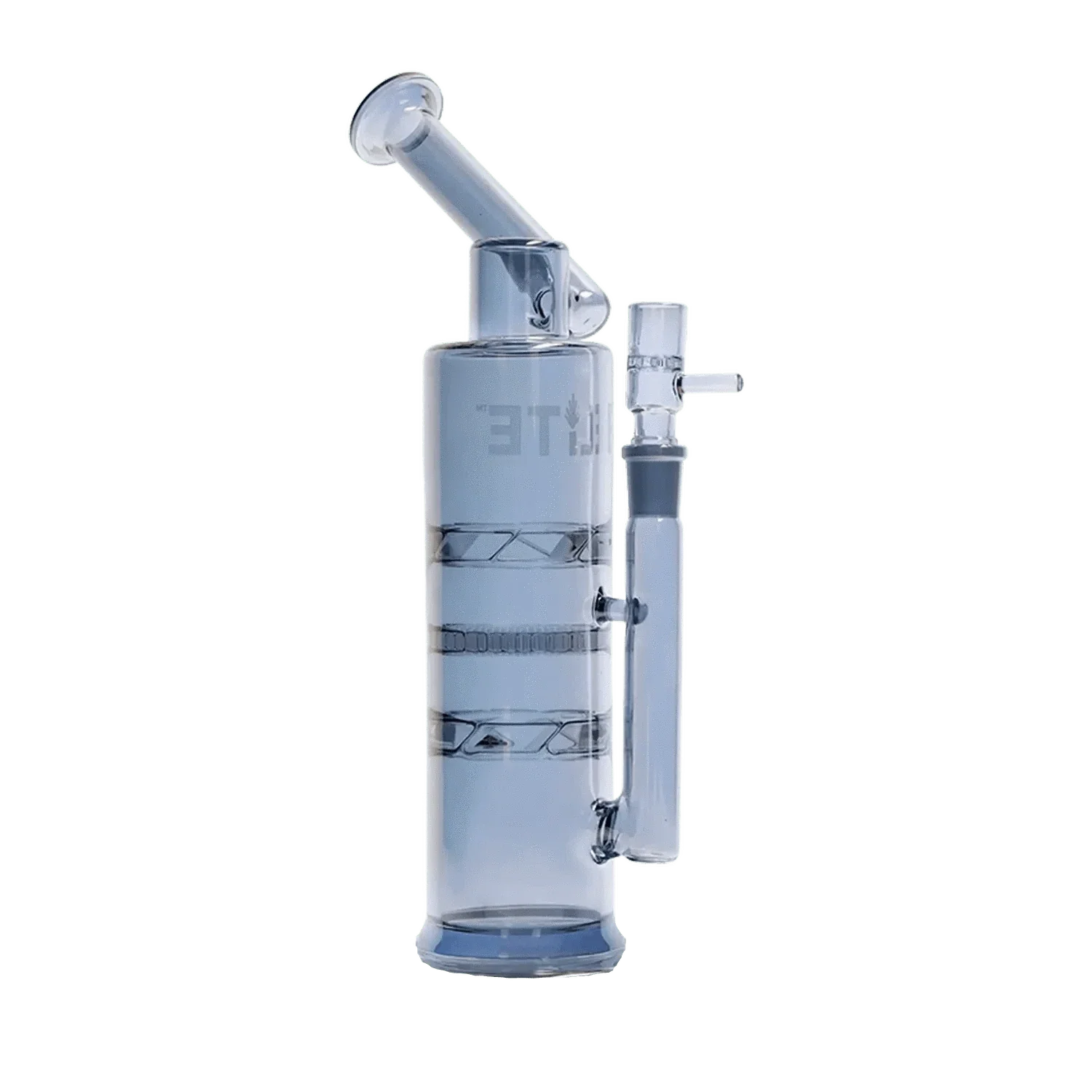 Elite Honeycomb & Dual Cyclone Bent Neck - Anodized Blue - 12.5" - Image 6