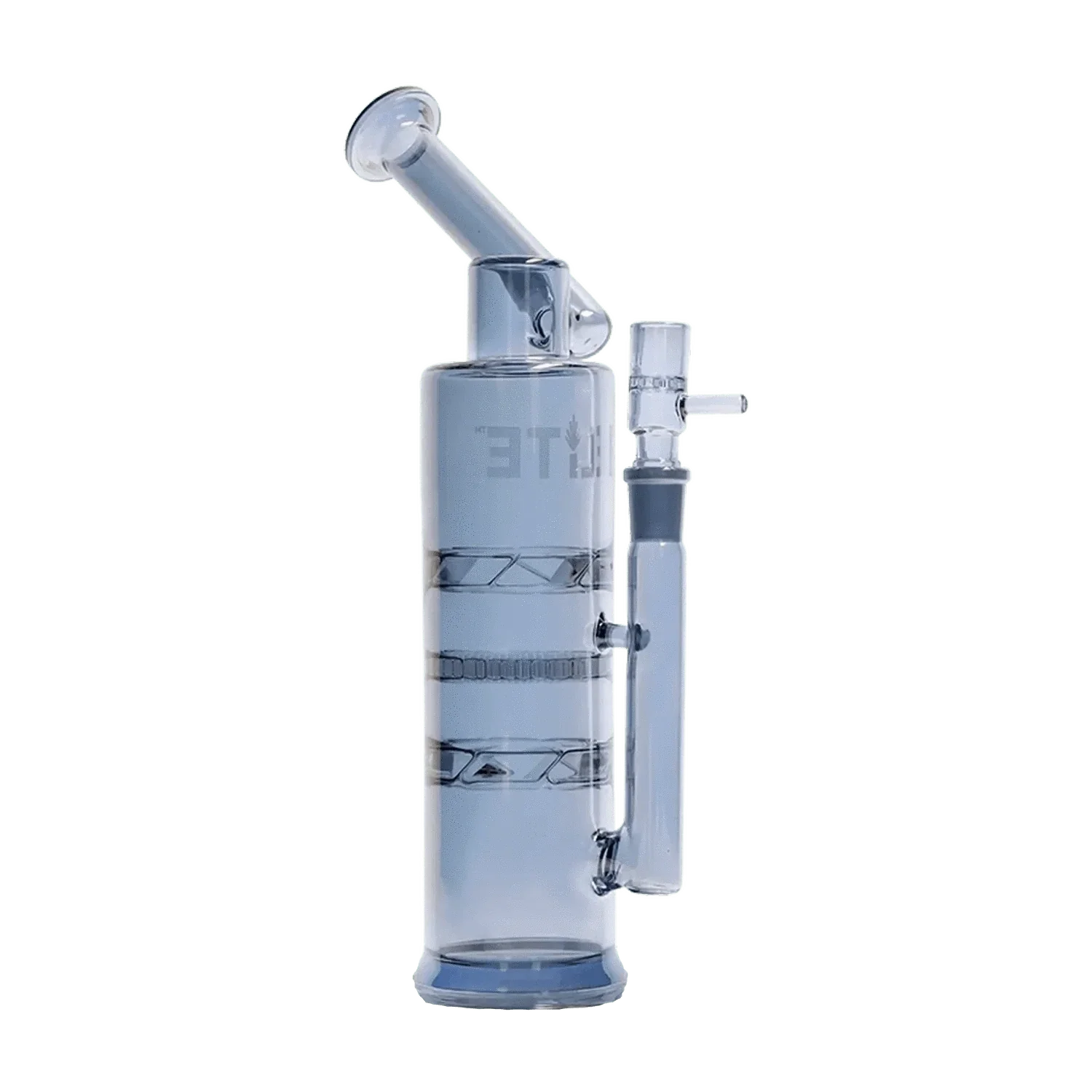 Elite Honeycomb & Dual Cyclone Bent Neck - Anodized Blue - 12.5" - Image 8