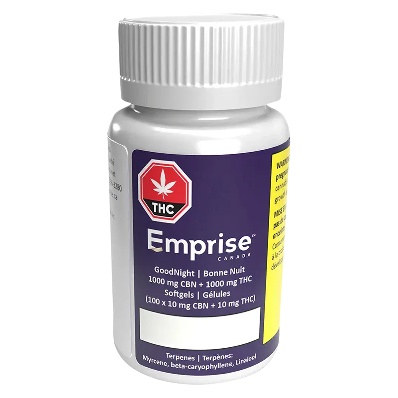 GoodNight - 1000 CBN + 1000 THC Softgels - Image 3