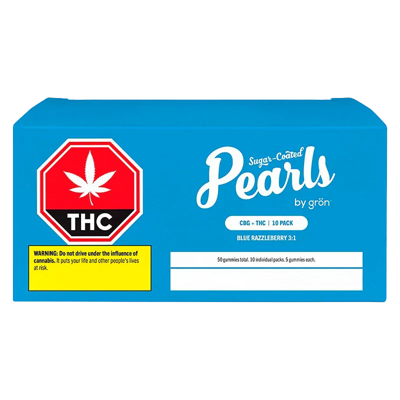 Blue Razzleberry 3:1 CBG/THC Gummies - Image 3