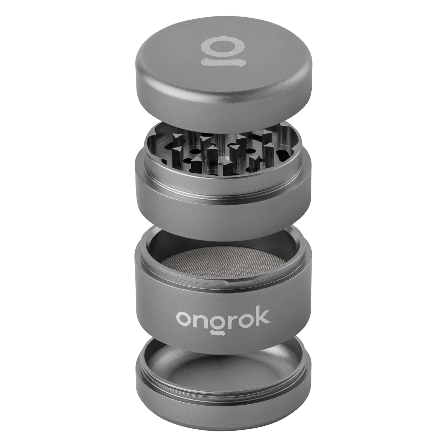4 Piece EZ Open Grinder 2.0 Gun Metal - Image 3