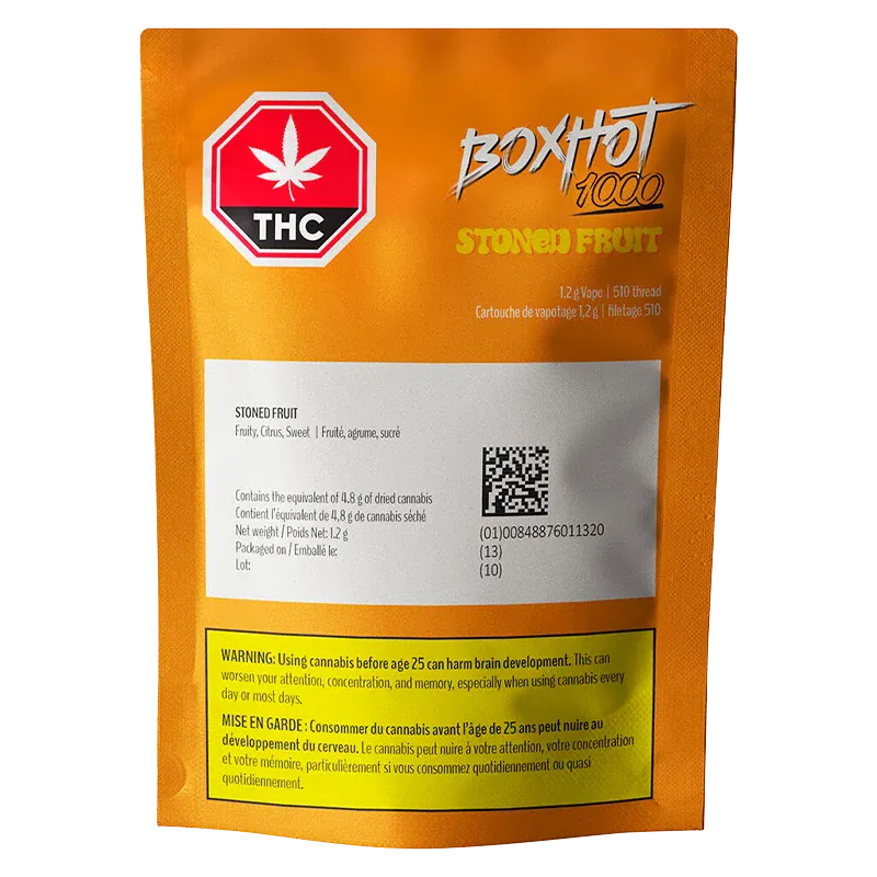 Stoned Fruit Vape Cartridge - Image 3