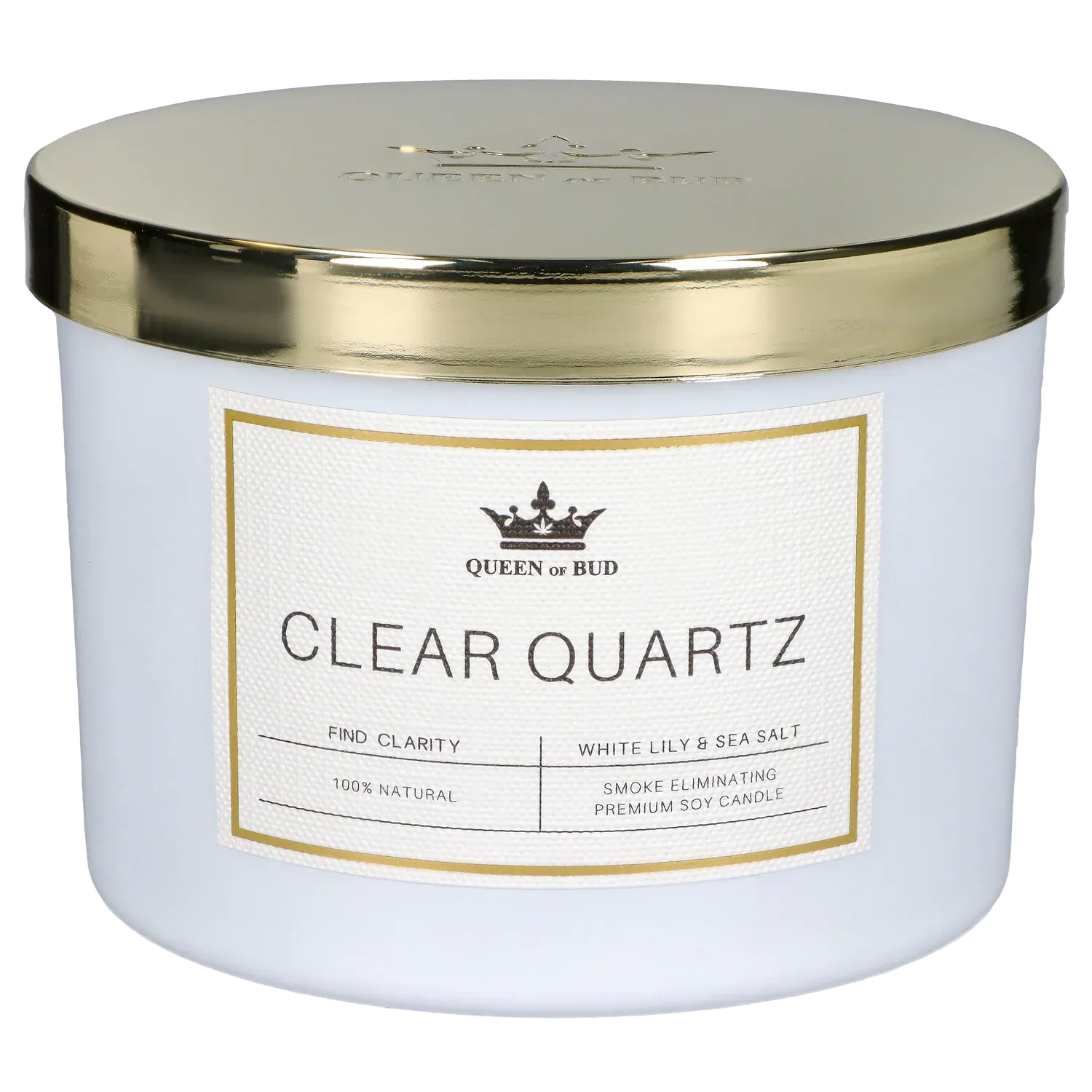 Queen of Bud: Clarity Ritual Box – Candle, Zippo, and Crystal - Image 6