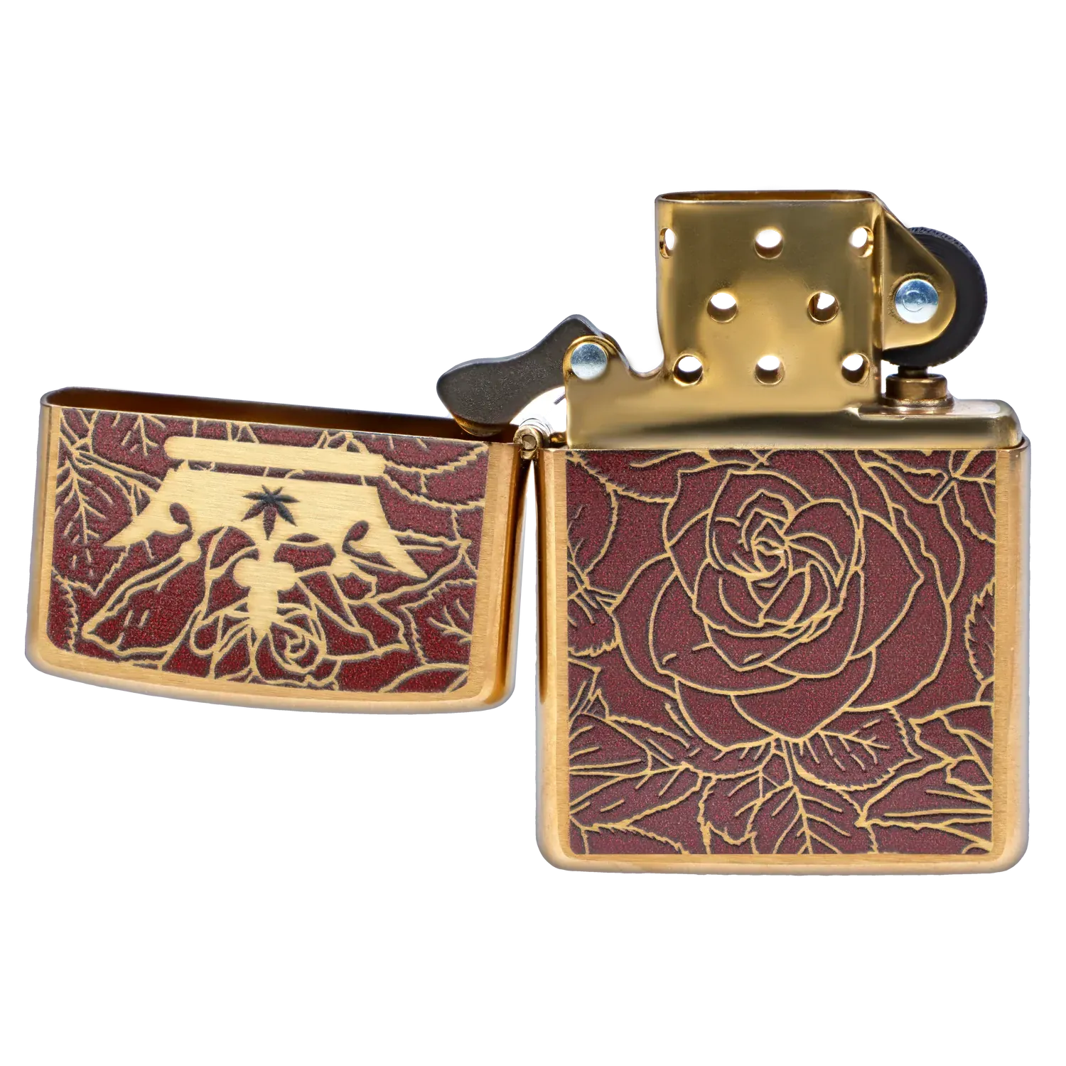 Queen of Bud: Passion Ritual Box – Candle, Zippo, and Crystal - Image 9