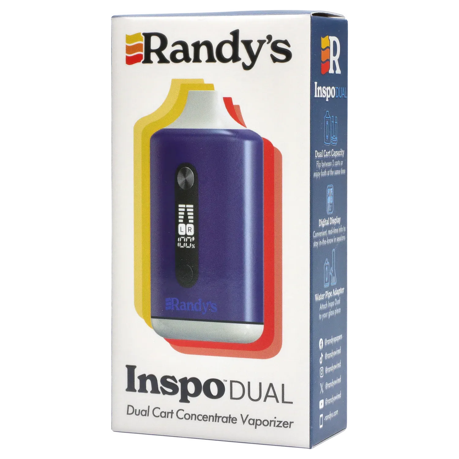 Randy's Inspo Dual 510 Battery- Steel Blue - Image 6