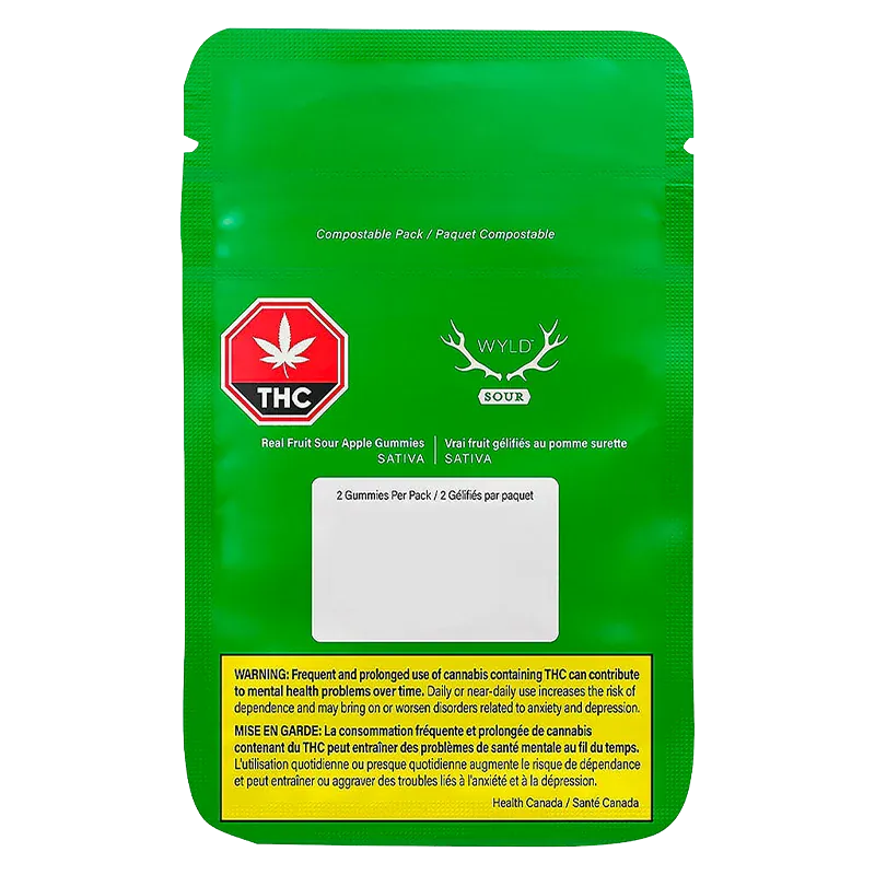 Real Fruit Sour Apple Gummies - Image 3