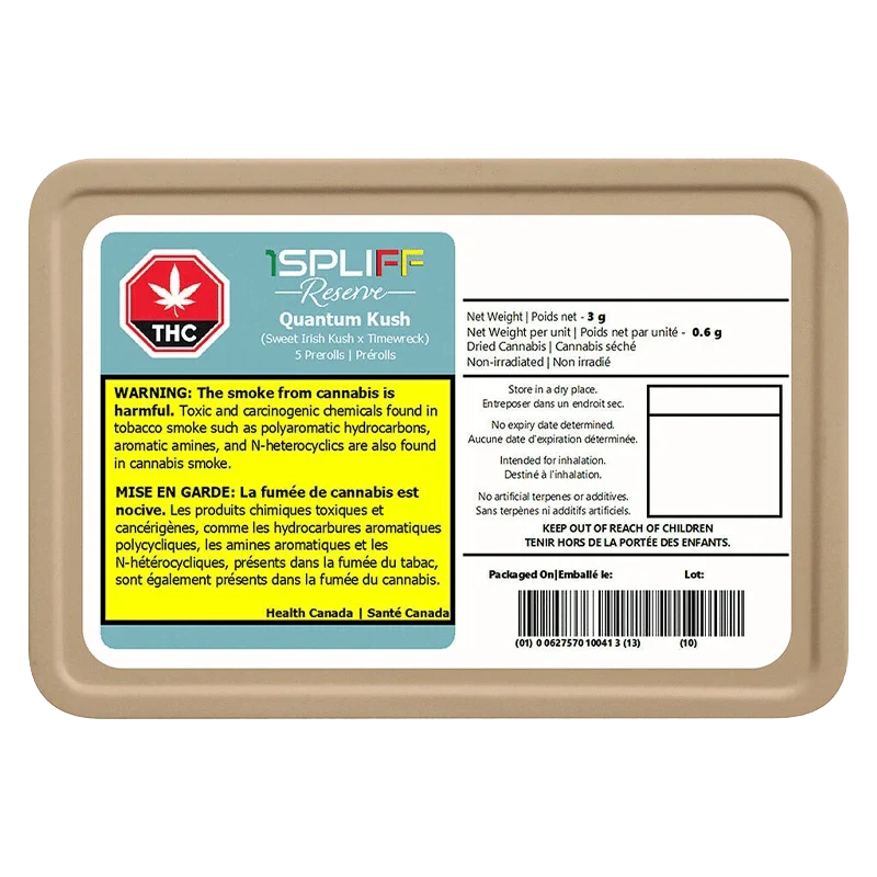 Quantum Kush Premium Glass Tip PR 5 x 0.6 g - Image 3