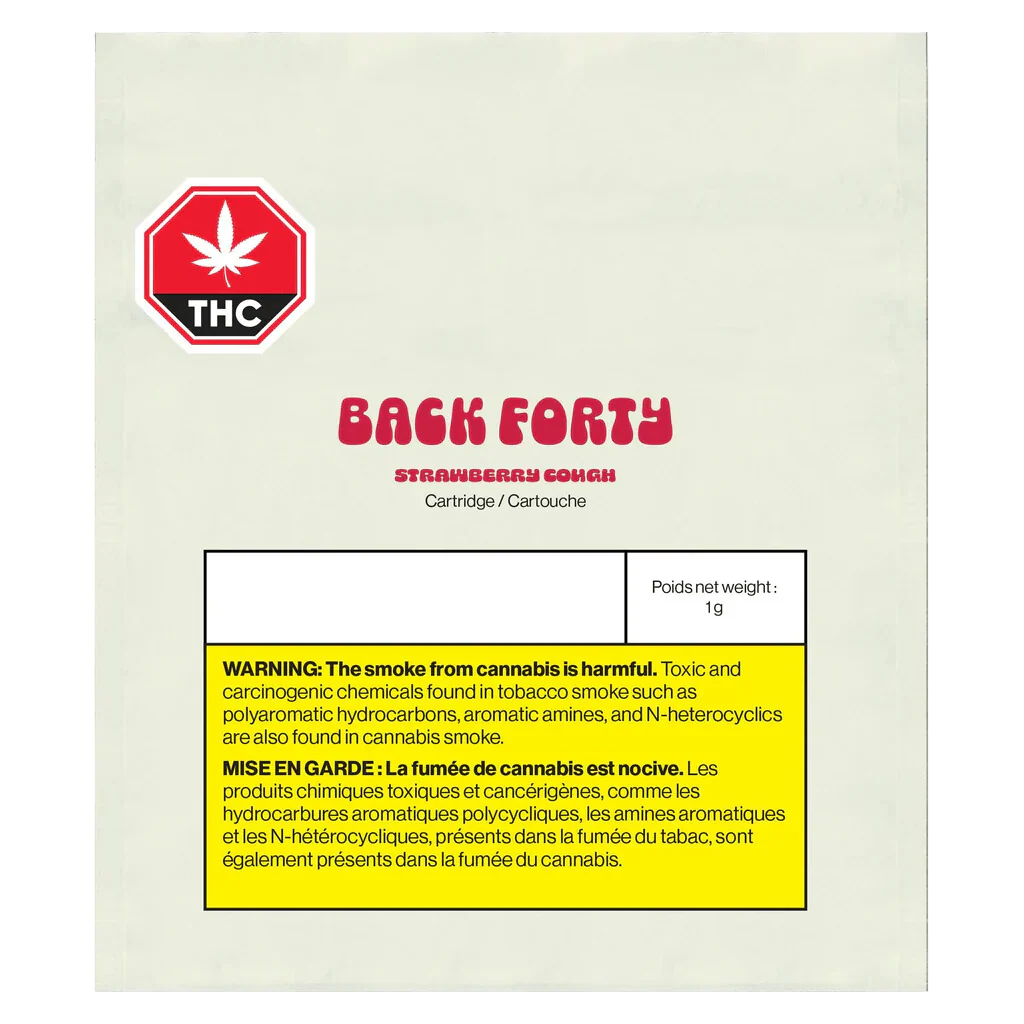 Strawberry Cough Vape Cartridge - Image 3