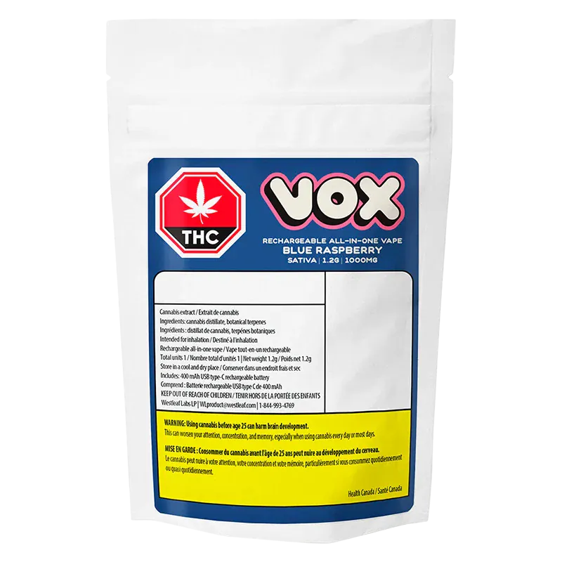 Blue Raspberry Disposable Vape - Image 3